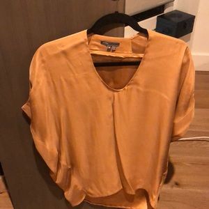 Authentic Oversized Bronze Vince Shirt
